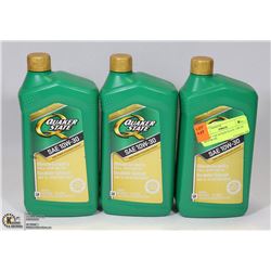 LOT OF 3 QUAKER STATE 10W / 30 MOTOR OIL