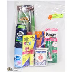 BAG OF ASSORTED CONVENIENCE STORE ITEMS INCLUDES