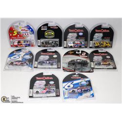 BAG OF 10 164TH DIE CAST NASCAR COLLECTIBLES