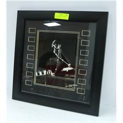 11" X 11" FRAMED ELVIS PRESLEY COLLECTORS