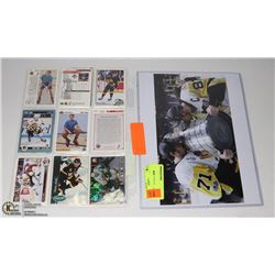 LOT OF 2 SYDNEY CROSBY HOCKEY PICTURES SOLD WITH