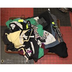 LARGE FLAT OF NEW CLOTHING