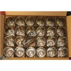 CASE OF 24 NEW BIG ROCK BEER GLASSES