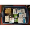 Image 1 : TOTE OF ASSORTED TONER & PRINTER CARTRIDGES