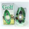 Image 1 : VINTAGE 2000 TELEMANIA CLASSIC GOLF GLASS RADIO