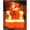Image 1 : BOX OF HI VIS SAFETY SHIRTS, SIZE LARGE