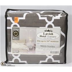 NEW LAVISH LUXURY KING SIZE SHEET SET