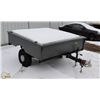 Image 2 : SMALL GREY UTILITY TRAILER, APPROX 6FT X 8FT