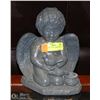 Image 1 : CONCRETE ANGEL GARDEN STATUE 11" TALL