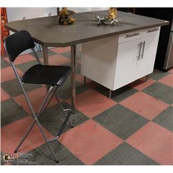 KITCHEN / CRAFT ROOM ISLAND WITH STORAGE