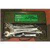 Image 1 : BOX END WRENCHES IN OPEN METAL  CASE