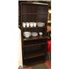 Image 1 : BROWN WOOD 5-SHELF BOOKCASE