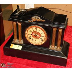 ANTIQUE ANSONIA NEW YORK MANTLE CLOCK