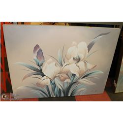 FLOWER PETAL HOME ART DESIGN 48" X 36"