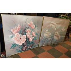 2 LARGE HOME ART DESIGN 60" X 48"