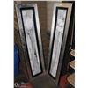 Image 1 : 2 VERTICLE SHOWHOME ARTWORK 16" X 59"