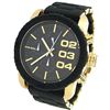 Image 1 : NEW DIESEL 46MM GOLD BLACK TONE 3-CHRONO MSRP $367