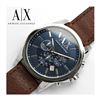 Image 3 : NEW ARMANI EXCHANGE BLUE DIAL 3-CHRONO MSRP $230