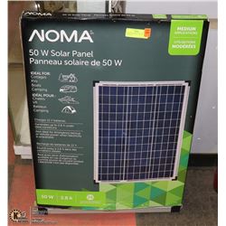 NOMA 50W SOLAR PANEL KIT (UNUSED)