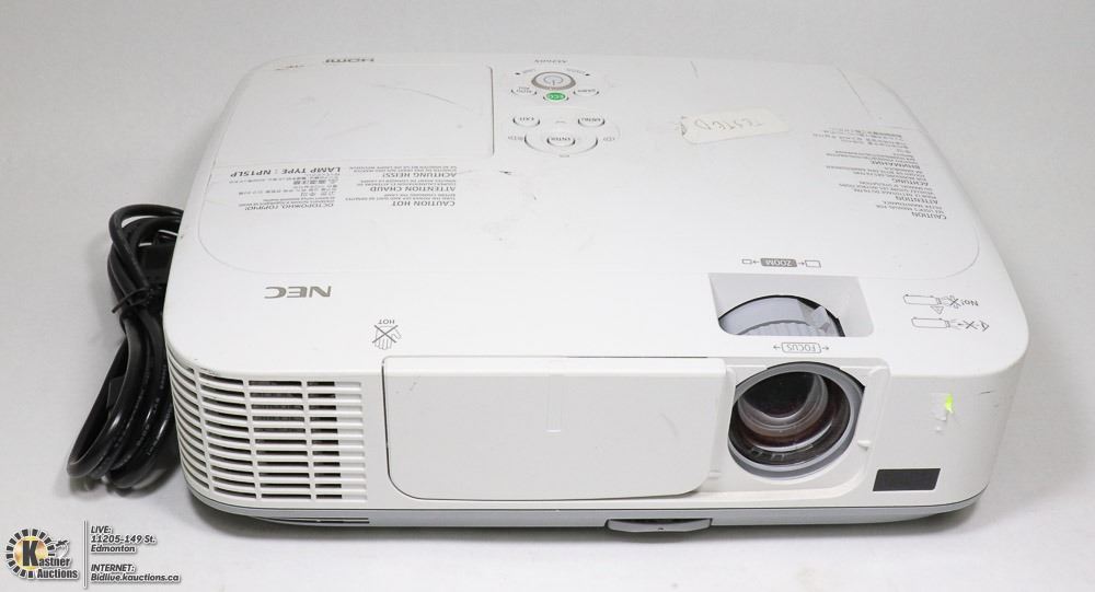 NEC DIGITAL PROJECTOR WITH HDMI OUTPUT