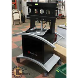POLYCOM STAND ON CASTERS