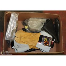 BOX OF ASSORTED WORK GLOVES