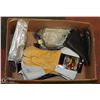 Image 1 : BOX OF ASSORTED WORK GLOVES