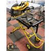 Image 2 : DEWALT SLIDING COMPOUND MITRE SAW AND DEWALT STAND