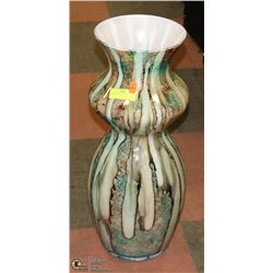 GLASS BLOWN VASE 24" TALL