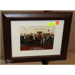 LOST "THE SANCTUARY" FINAL CAST PORTRAIT WITH COA