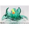 Image 1 : GLASS ART SCULPTURE 6" TALL