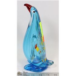 9.5" TALL GLASS ART SCULPTURE