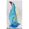 Image 1 : 9.5" TALL GLASS ART SCULPTURE