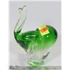 Image 1 : 9" TALL GLASS ART SCULPTURE
