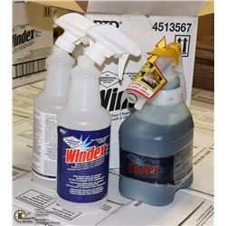 2 CASES OF WINDEW COMMERCIAL CONCENTRATE