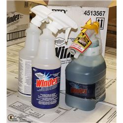 2 CASES OF WINDEW COMMERCIAL CONCENTRATE