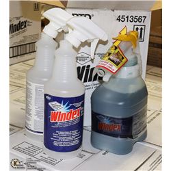 2 CASES OF WINDEW COMMERCIAL CONCENTRATE
