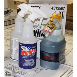 2 CASES OF WINDEW COMMERCIAL CONCENTRATE
