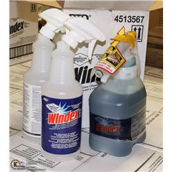 2 CASES OF WINDEW COMMERCIAL CONCENTRATE