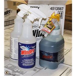 2 CASES OF WINDEW COMMERCIAL CONCENTRATE