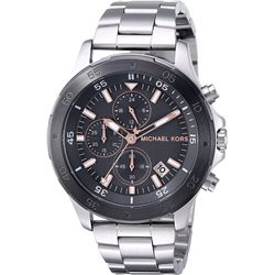 NEW MICHAEL KORS TRIPLE CHRONO 44MM MSRP $505