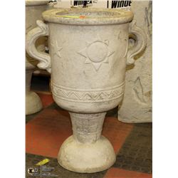 CONCRETE  PLANTER  22.5 TALL