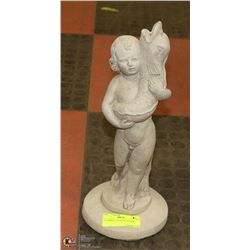 15" CEMENT FOUNTAIN STATUE