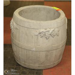 CONCRETE  PLANTER 11" TALL