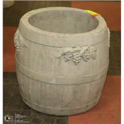 CONCRETE  PLANTER 11" TALL