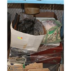 PALLET OF MISC ESTATE ITEMS