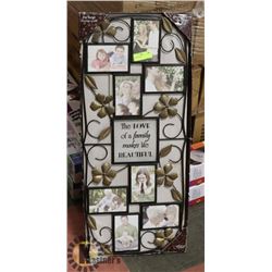 WROUGHT IRON PICTURE FRAME