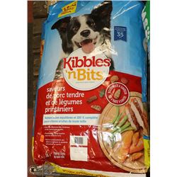 18KG BAG OF KIBBLES AND BITS PORK & SPRING ROLL