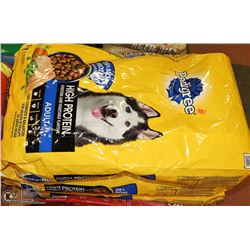 THREE 18KG BAGS OF PEDIGREE CHICKEN/VEGETABLE