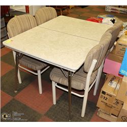 VINTAGE TABLE AND CHAIR SET